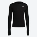 Heren T-shirt adidas Cooler LS Black