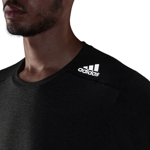 Heren T-shirt adidas  Designed For Training Tee Black