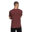 Heren T-shirt adidas  Designed For Training Tee Shadow Red