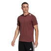 Heren T-shirt adidas  Designed For Training Tee Shadow Red
