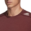 Heren T-shirt adidas  Designed For Training Tee Shadow Red