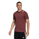 Heren T-shirt adidas  Designed For Training Tee Shadow Red