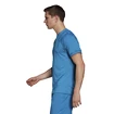 Heren T-shirt adidas  Freelift T-Shirt Primeblue Sonic Aqua