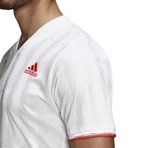 Heren T-shirt adidas  Freelift Tee Aeroready White