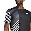 Heren T-shirt adidas  Freelift Tee Pro Black