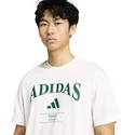 Heren T-shirt adidas  Heritage Graphic Tee White