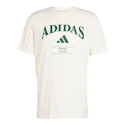 Heren T-shirt adidas  Heritage Graphic Tee White