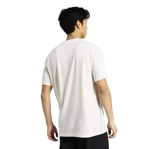 Heren T-shirt adidas  Heritage Graphic Tee White