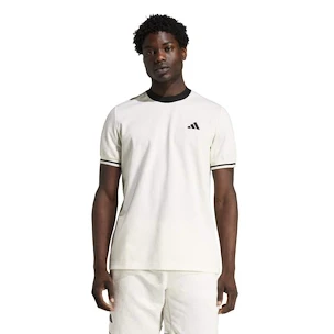 Heren T-shirt adidas  Heritage Tee White