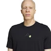 Heren T-shirt adidas  Jeu Graphic Tee Black