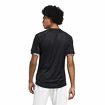 Heren T-shirt adidas  Melbourne Ergo Tennis HEAT.RDY Raglan T-Shirt Black