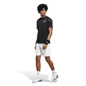 Heren T-shirt adidas  Melbourne Ergo Tennis HEAT.RDY Raglan T-Shirt Black