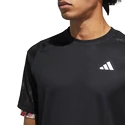 Heren T-shirt adidas Melbourne Ergo Tennis HEAT.RDY Raglan T-Shirt Black