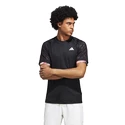 Heren T-shirt adidas Melbourne Ergo Tennis HEAT.RDY Raglan T-Shirt Black