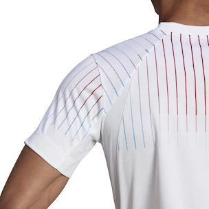Heren T-shirt adidas  Melbourne Freelift Tee White