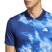 Heren T-shirt adidas  Melbourne Tennis HEAT.RDY FreeLift Polo Shirt Blue