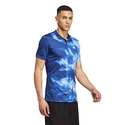 Heren T-shirt adidas  Melbourne Tennis HEAT.RDY FreeLift Polo Shirt Blue