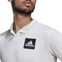 Heren T-shirt adidas Paris Freelift Polo White