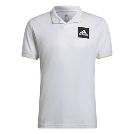 Heren T-shirt adidas Paris Freelift Polo White