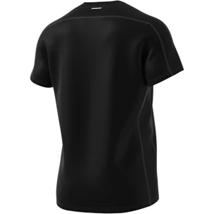 Heren T-shirt adidas  Performance Run Logo 1 Black