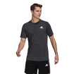 Heren T-shirt adidas  Primeblue Designed 2 Move Black Melange