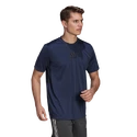 Heren T-shirt adidas  Primeblue Designed 2 Move Sport 3-Stripes Tee Crew Navy