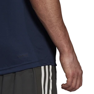Heren T-shirt adidas  Primeblue Designed 2 Move Sport 3-Stripes Tee Crew Navy