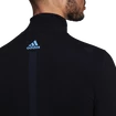 Heren T-shirt adidas  Primeknit Running Mid-Layer Black