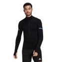 Heren T-shirt adidas  Primeknit Running Mid-Layer Black