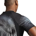 Heren T-shirt adidas  Printed Tee Pro Black
