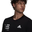 Heren T-shirt adidas  Sig Tee Black