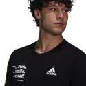 Heren T-shirt adidas  Sig Tee Black