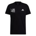 Heren T-shirt adidas  Sig Tee Black