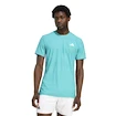Heren T-shirt adidas  Tennis Climacool+ AIRCHILL FreeLift T-Shirt Blue