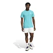 Heren T-shirt adidas  Tennis Climacool+ AIRCHILL FreeLift T-Shirt Blue