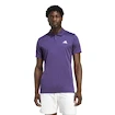 Heren T-shirt adidas  Tennis Climacool FreeLift Polo Shirt Aurora Plum