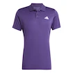Heren T-shirt adidas  Tennis Climacool FreeLift Polo Shirt Aurora Plum