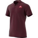 Heren T-shirt adidas  Tennis Freelift Polo Shadow Red