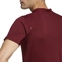 Heren T-shirt adidas  Tennis Freelift Polo Shadow Red