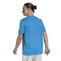 Heren T-shirt adidas  Thiem Logo Graphic Tee Blue