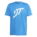 Heren T-shirt adidas  Thiem Logo Graphic Tee Blue