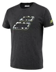 Heren T-shirt Babolat Aero Cotton Tee Black