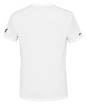Heren T-shirt Babolat  Aero Cotton Tee White