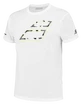 Heren T-shirt Babolat  Aero Cotton Tee White