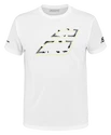 Heren T-shirt Babolat Aero Cotton Tee White