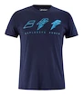 Heren T-shirt Babolat  Drive Cotton Tee Blue