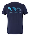 Heren T-shirt Babolat  Drive Cotton Tee Blue