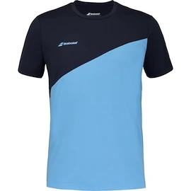 Heren T-shirt Babolat Drive Crew Neck Tee Men Drive Blue