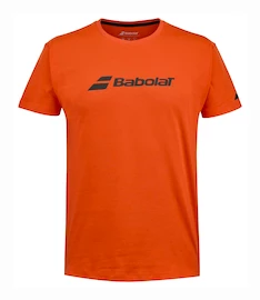Heren T-shirt Babolat Exercise Babolat Tee Men Fiesta Red