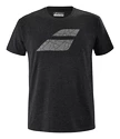 Heren T-shirt Babolat  Exercise Big Flag Tee Black